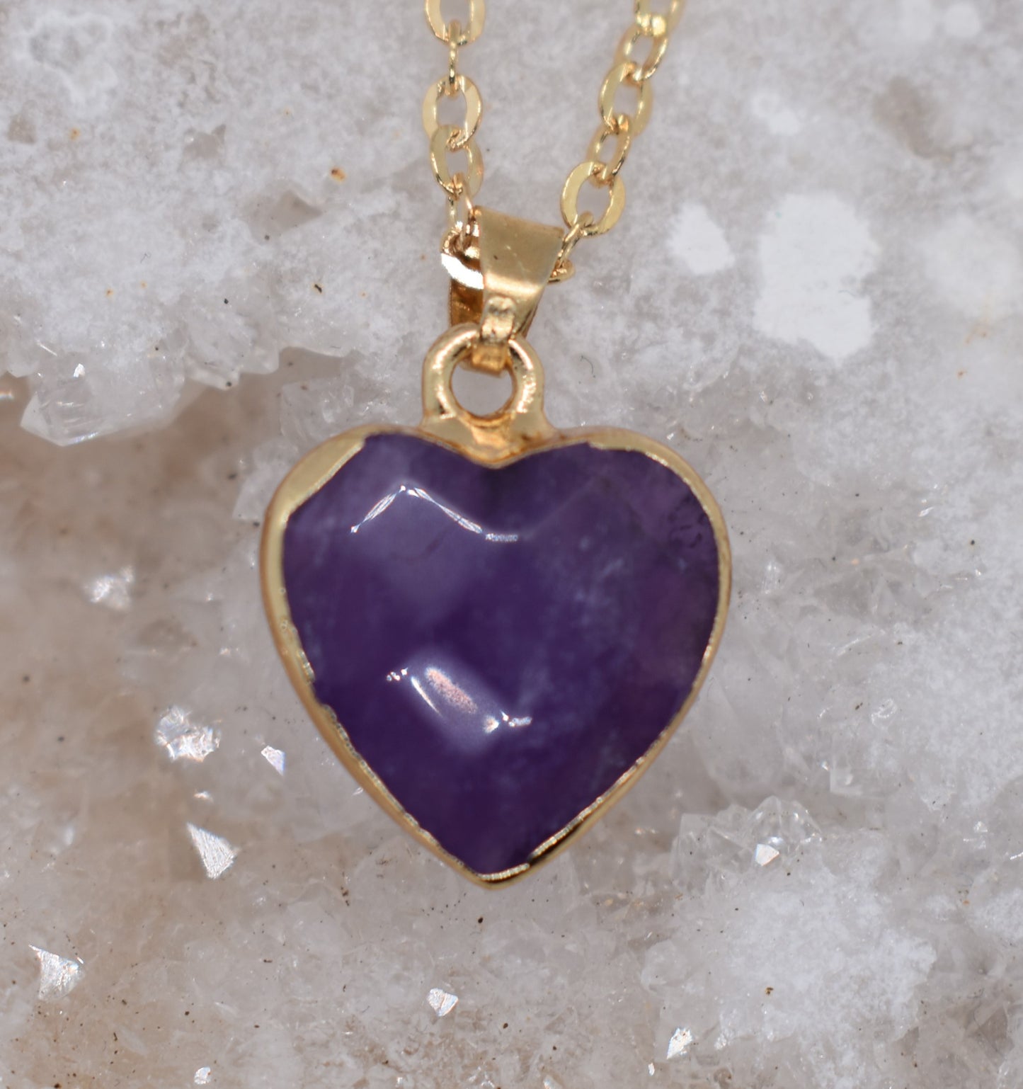 Ketting met Amethist hanger
