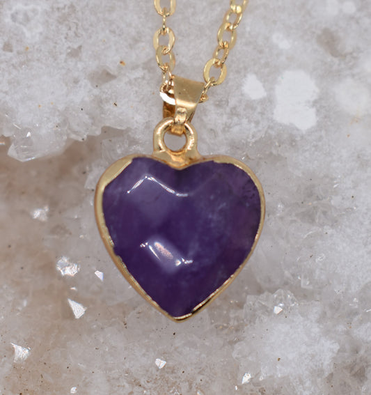 Ketting met Amethist hanger