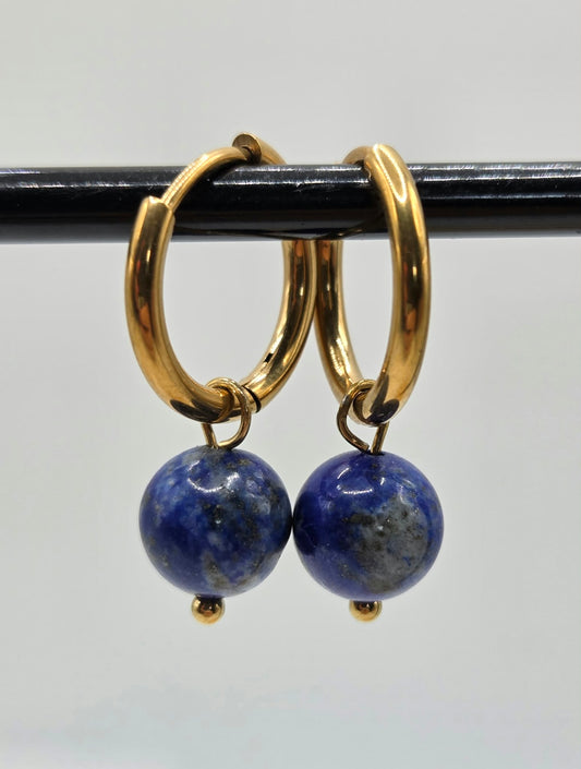 Oorbellen Lapis Lazuli