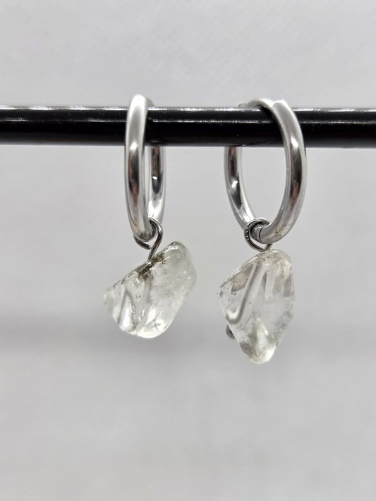 Oorbellen Garden Quartz / Lodoliet